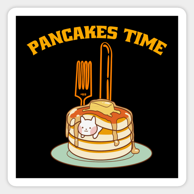 pancakes time Sticker by Tazoudafashion